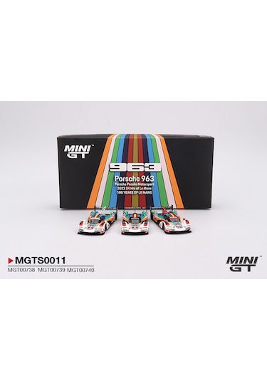 Mini Gt 1/64 11 Porsche 963 Porsche Penske Motorsport 2023 24 Hrs Of Le Mans Limited Edition 3000 Sets