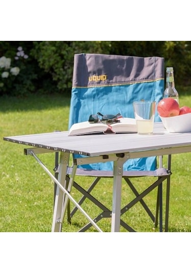 Uquip Variety L Yüksekliği Ayarlanabilir Kamp Masası 244117 - Silver Gri