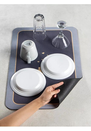 Kitchen Mat Bulaşık Paspası 267885685 Koyu Gri