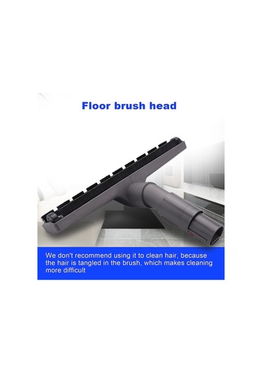 Yaozixa  V7 V8 V10 V11 İçin Değiştirme Ahşap Zemin Fırçası - Uzun Tüy Dizaynı - Gri Renk - 92001804 Uyumlu