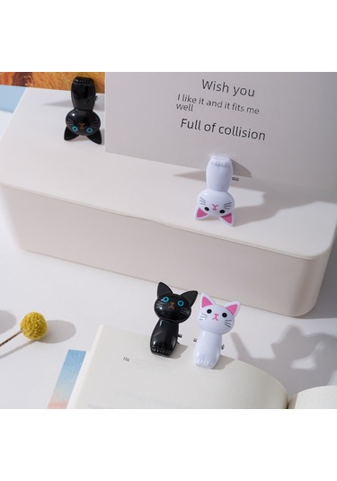 Monyee Mutfak Yemek Torba Kapama Klipsi - Ofis Belgeleri, Notlar, Fotoğraflar İçin Dayanıklı Sabitleyici Beyaz Beyaz