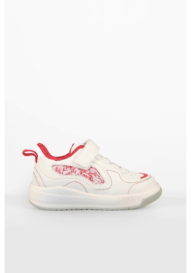 Vicco Disnew Işıklı Kız Bebek Beyaz Sneaker Beyaz