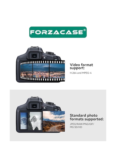 Forzacase FC974  Hızlı Type-C To SD / Micro SD / TF Kart Okuyucu Adaptör