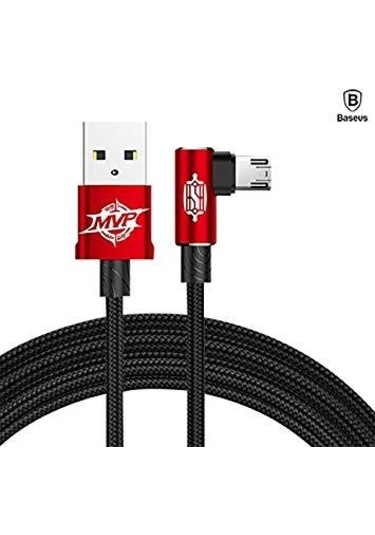 Baseus Micro Usb 1 Metre Mvp Kablo Kırmızı