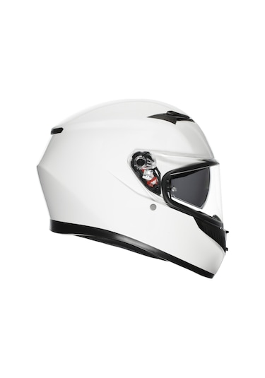 Agv Kask/K3 E2206 Mplk Mono Whıte Configuration Kapalı Kask Beyaz