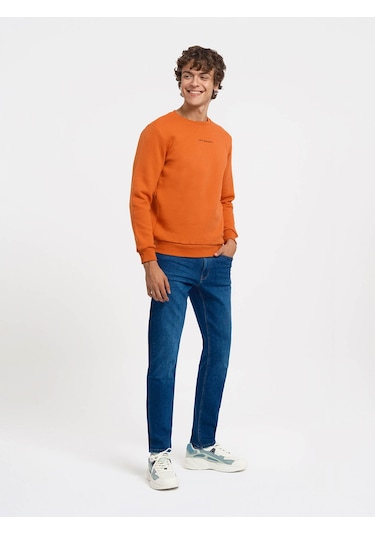 Loft Erkek Sweatshirt Mercan Lf2034268 25kp69000079 P69196 Mercan