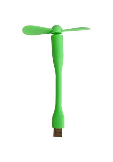Taşınabilir Usb Masaüstü Fan Sessiz Ve Soğuk Pil Gerekmez Usb Fan Taşınabilir Green 5pcs Diğer