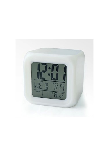 Renk Değiştiren Küp Saat