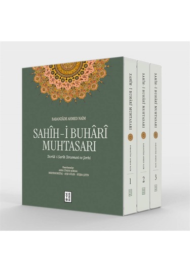 Sahîh-i Buharî Muhtasarı 3 Cilt Takım Tecrîd-i Sarîh Terceme...
