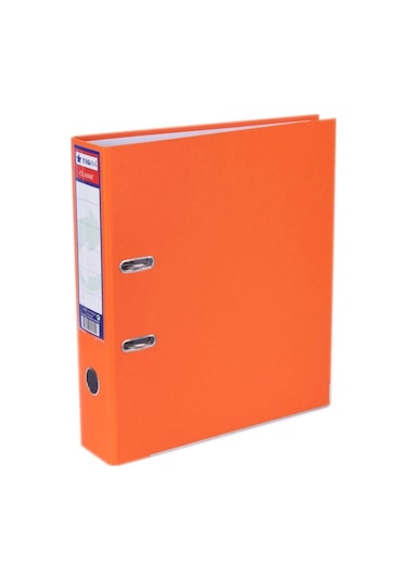 Tigra Geniş Turuncu Büro Klasörü 25 Adet (1 Koli)