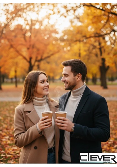 Clever Paper Tek Kullanımlık Kraft Kağıt Bardaklar 300 Ml 100 Ad 425057718 Bej