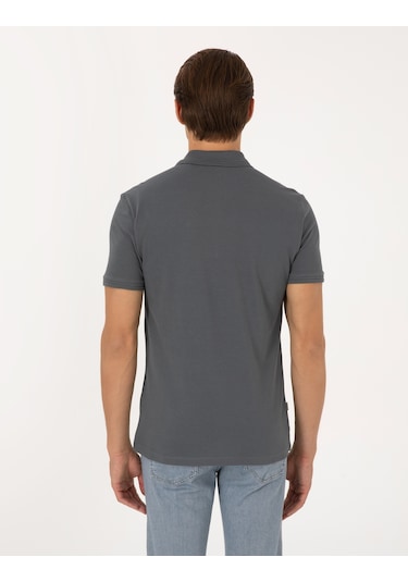 Pierre Cardin Erkek Antrasit Tişört Basic 50325323-vr006 Antrasit