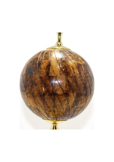 Pirinç Dünya Küre Kemikli