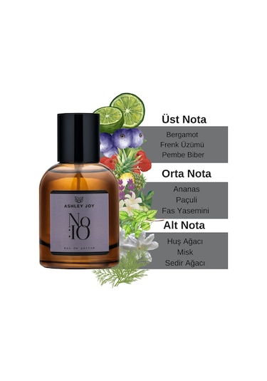 Ashley Joy No:10 Erkek Parfüm EDP 50 ML