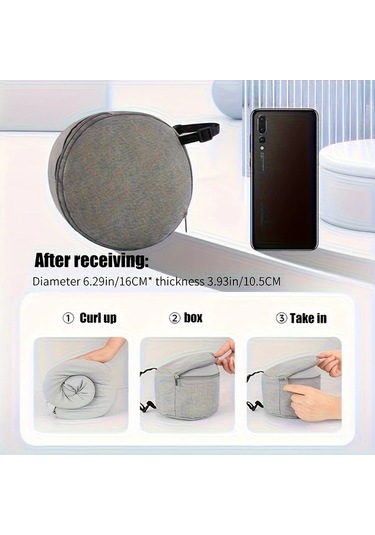 Honeybeeshop Pembe Araba Ucak Seyahat Ve Ofis Icin Ergonomik U Seklinde Boyun Yastigi Depolama Cantali