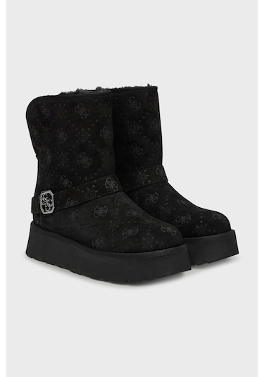Guess Bayan Bot Flfdol Esu10 Black Siyah Siyah