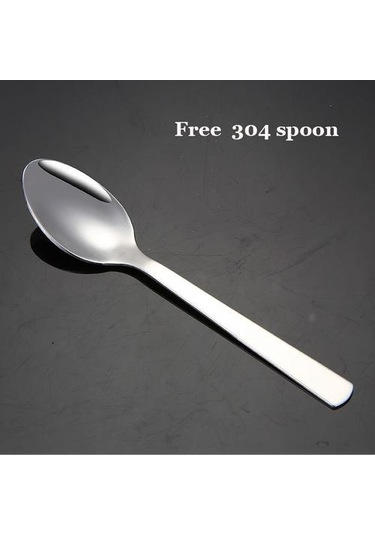 Paslanmaz Çelik Şeker Kase Kapaklı Ve Kaşık Taşınabilir Şeker Kutusu Mutfak Konteyner Pişirme Şeker Baharat Kavanoz Depolama Şişesi Şeker Ve Amp Krema Tencere 4 Izgara