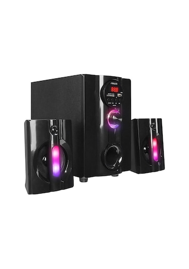 Mikado Md-95bt 2+1 20w Siyah Multimedya Fm-bt-sd-usb Speaker Hoparlör Kumandalı