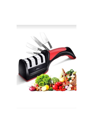 Dalian Home 3 Kademeli Bıçak Bileme Aleti 3 Açılı Bıçak Bileme