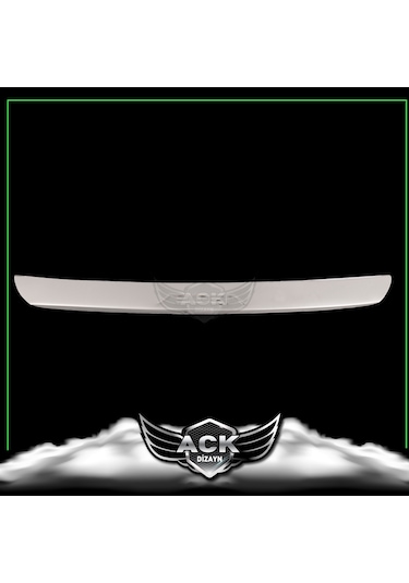 Fiat Egea Krom Arka Tampon Üstü Koruma 2015 Sonrası P. Çelik