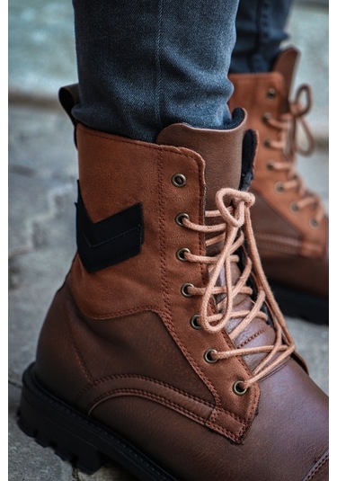 Vojo C7 Rahat Sıcak Astar Erkek Fermuarlı Bot Postal 4 Renk 267800000781 13