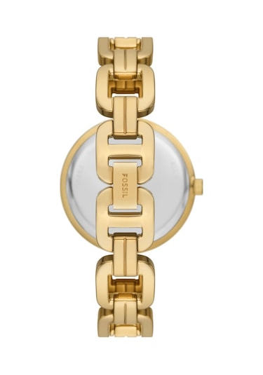 Fossil Fbq3852 Quartz Çelik Altın Rengi Beyaz 32 Mm Kadın Kol Saati