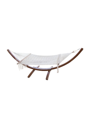 Bahçecimobilya Bahçeci - Ahşap Hamak - Gondol Açık Ceviz