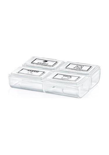 River World Günlük Ilaç Saklama ve 4 Öğün Hatırlatma Kutusu