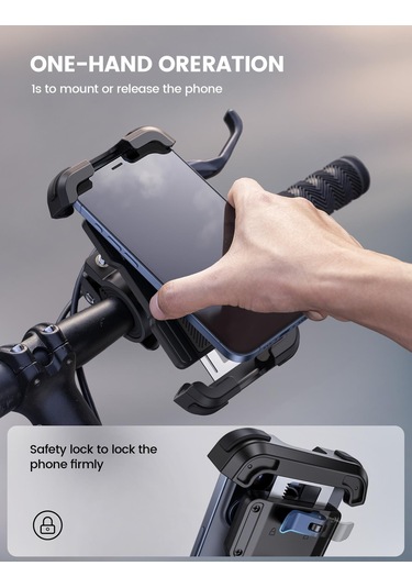 Lamicall Motosiklet Ve Bisiklet Telefon Tutucu Ayarlanabilir Bp03b