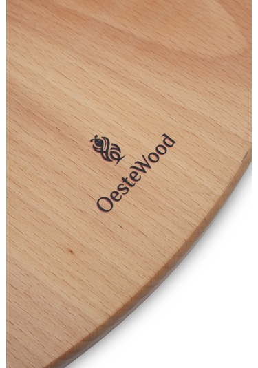 Yekpare Masif Ahşap Sunum Tahtası Kesme Tahtası Kayın Medium 8