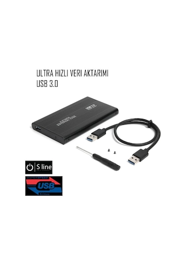 S Line 2,5" Harici Sata Hdd/ssd Kutusu