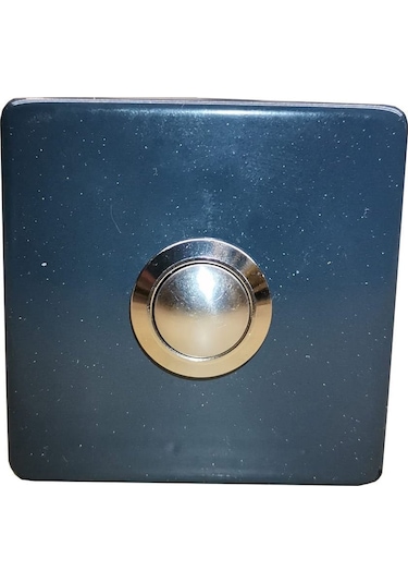 Antresit Paslanmaz Tek Kontak Zil Butonu