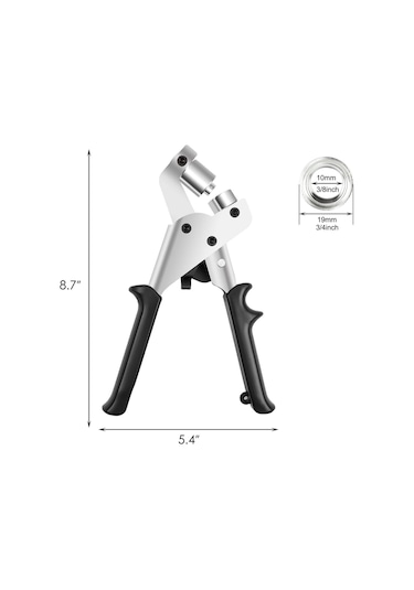 Suntek Kuşgözü Grommet Pense Delgeç Deri Çelik Kanvas Setter