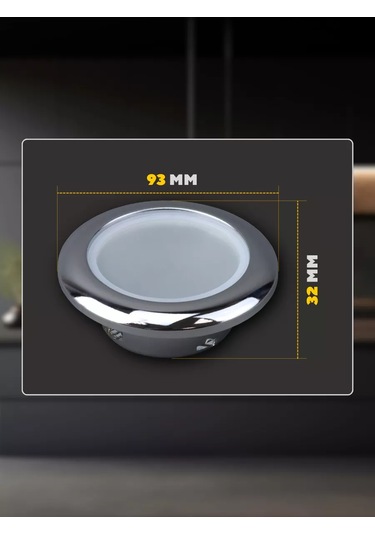 Ecola Tavan Gömme Suya Dayanıklı Armatür Gu5.3 4 Adet 263816515 Krom