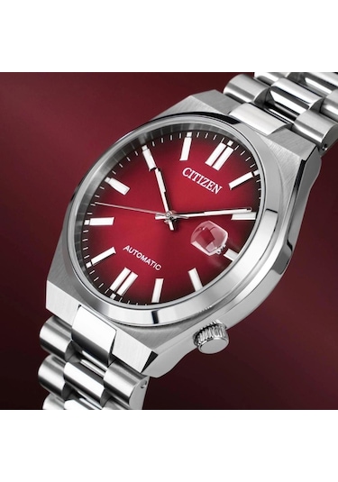 Citizen Tsuyosa Otomatik Burgundy Erkek Kol Saati Nj0150-56w