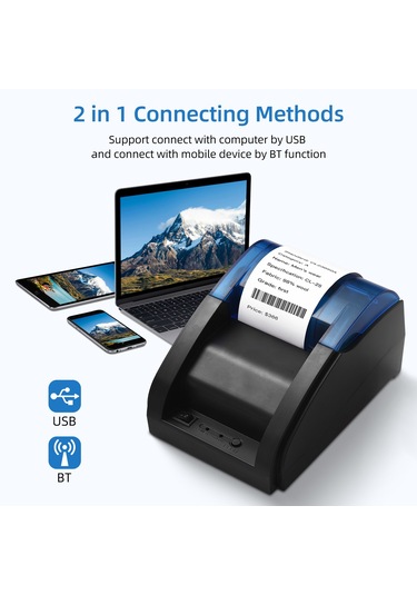 Os7114eu 58 Mm Pos Yazıcı Doğrudan Termal Masaüstü Makbuz Yazıcısı