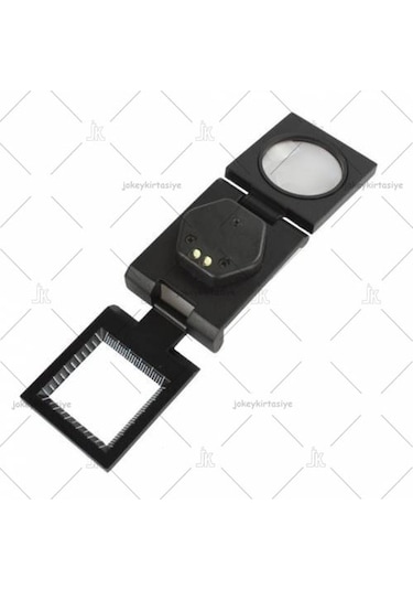 Led Işıklı Metraj Ayarlı Katlanabilir Profesyonel Ölçüm Büyüteci