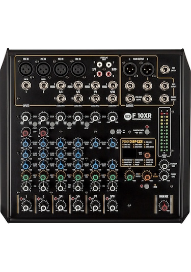 Rcf F10Xr 10 Kanal Usbli Analog Deck Mikser