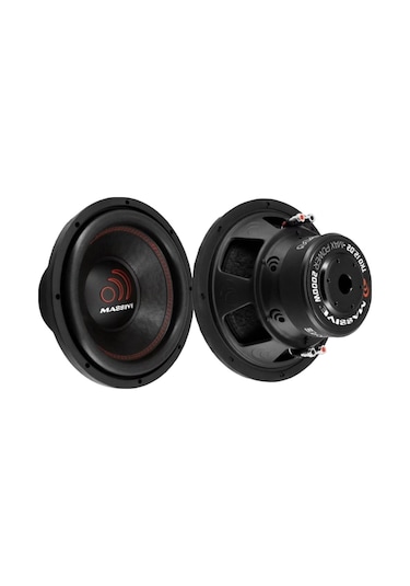 Ms-tko12 2000wat 800 Rms 30cm Subwoofer Bas Çift Bobin Kl
