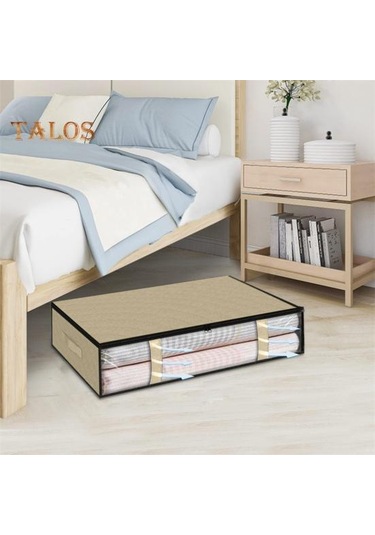 Gri 2 Adet Giysi Saklama Çantası Büyük Kapasiteli Mağaza Hafif Kullanışlı Yatak Battaniyesi Saklama Kabı Ev Gereçleri Gri