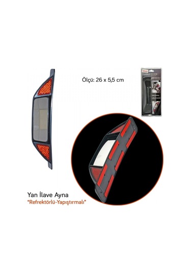 Ayna Reflektör Dış Yan İlave Yapışma
