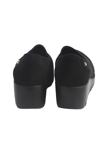 Sneaker Günlük Kadın Diğer 952565ds Donna Serena 2565 Ds Camoscio Nero Siyah