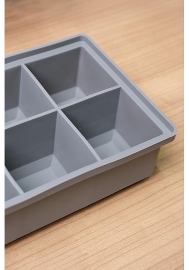 Digithome Silikon İri Küp Buz Kalıbı Thn76929 Antrasit