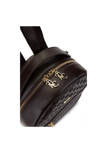 Tamer Tanca Kadın Vegan Kahverengi Sırt Çantası 1012 2014 Bn Cnt Y25 Kahve Bsk Kahverengi