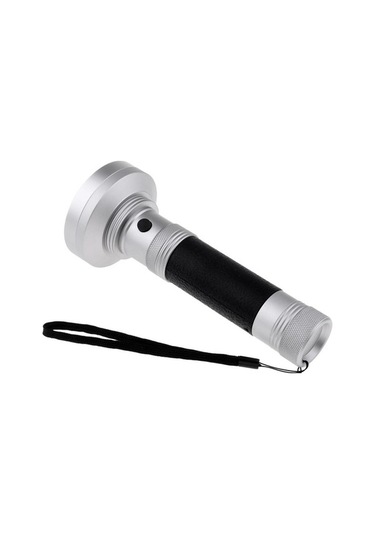 Createtech Uv Ultraviyole Suntek Led Işık Gümüş Feneri El Blacklight 395nm 100 Cq Gümüş