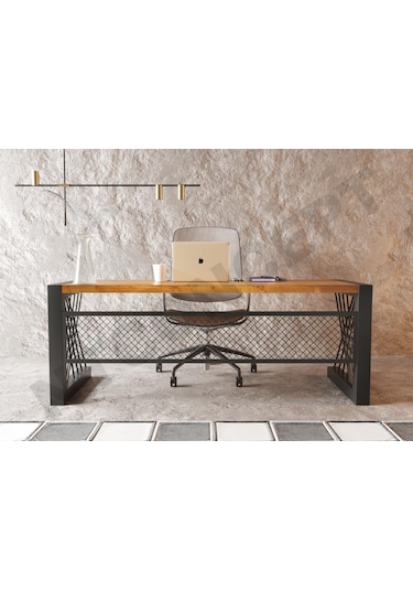 Ntconcept Alfa Doğal Ahşap Ofis Masası