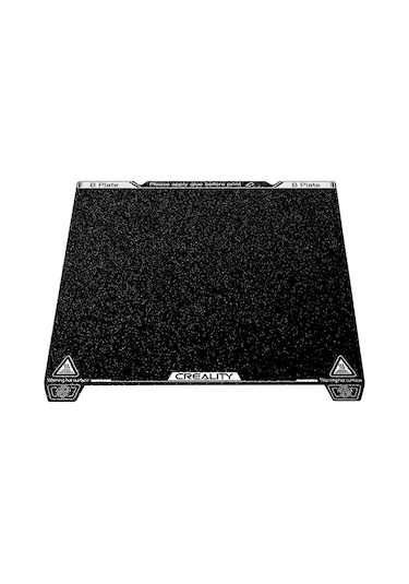 Creality K1 Max Peı Yay Çeliği Tabla 315 310 Yumuşak Manyetik Etiket Hariç