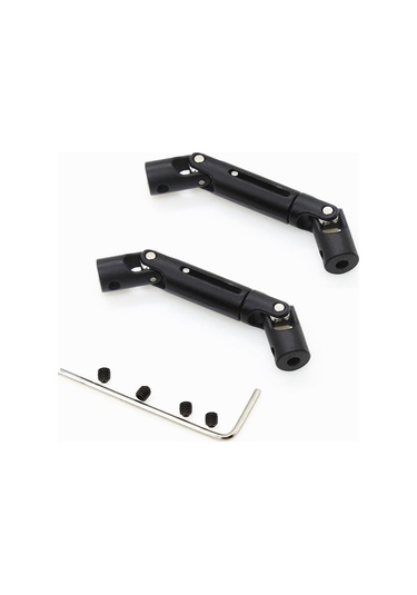 Wpl D12 C14 C24 B16 Mn D90 Mn99s Rc Araba İçin 2 Adet Metal Tahrik Mili