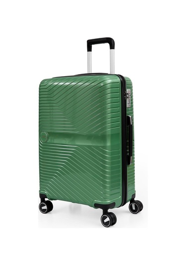 Ççs Polipropilen Büyük Boy Valiz Ccs5239-1 Buyukboy / Metalik Yeşil Metalik Yeşil