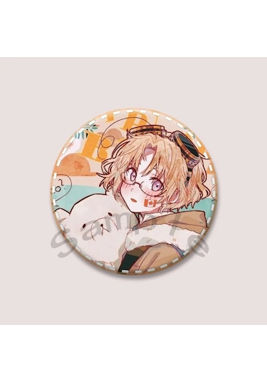 Anime Hetalia Dünya Yıldızı Broş Sırt Çantası Şapka Dekorasyon Karikatür Karakter Emaye 58mm Style 27 58mm